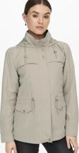 Only Kadın Onlnewstarlıne Kapüşonlu Mevsimlik Mont 15218612 Taş