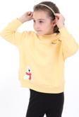 Toontoy Kız Bebek Baskılı Sweatshirt