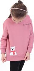 Toontoy Kız Bebek Baskılı Sweatshirt