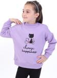 Toontoy Kız Bebek Baskılı Sweatshirt