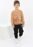 Toontoy Erkek Çocuk Çantalı Yazı Baskılı Eşofman Takım