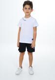 Toontoy Erkek Çocuk  Yakası Baskılı Şortlu Takım