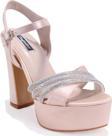 Dagoster DZA07-337351 Ten Saten Platform Topuklu  Kadın Ayakkabı