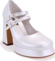Dagoster DZA07-337566 Sedef Platform Topuklu  Kadın Ayakkabı