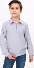 Toontoy Erkek Çocuk Polo Yaka Sweatshirt