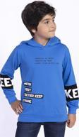 Toontoy Erkek Çocuk Kapşonlu Kolları Garnili Sweatshirt