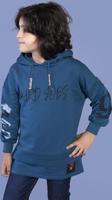 Toontoy Erkek Çocuk Kapüşonlu Baskılı Sweatshirt