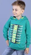 Toontoy Erkek Çocuk Kapüşonlu Baskılı Sweatshirt