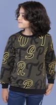 Toontoy Erkek Çocuk Komple Baskılı Sweatshirt