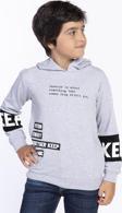 Toontoy Erkek Çocuk Kapşonlu Kolları Garnili Sweatshirt