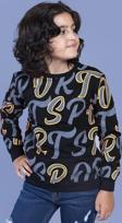 Toontoy Erkek Çocuk Komple Baskılı Sweatshirt