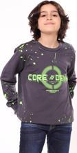 Toontoy Erkek Çocuk Baskılı Sweatshirt
