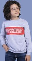 Toontoy Erkek Çocuk Baskılı Sweatshirt