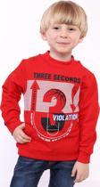 Toontoy Erkek Çocuk 3 Vıolatıon Baskılı Sweatshirt