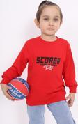 Toontoy Erkek Çocuk Baskılı Sweatshirt
