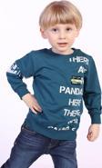 Toontoy Erkek Çocuk Ön Ve Kol Baskılı Sweatshirt