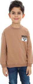 Toontoy Erkek Çocuk Baskılı Sweatshirt