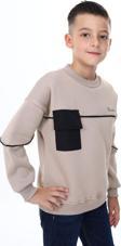 Toontoy Erkek Çocuk Baskılı Sweatshirt
