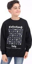 Toontoy Erkek Çocuk Baskılı Sweatshirt