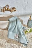 Karaca Home Comfort Touch Nakışlı %100 Pamuk Havlu Mint 30x50 Cm