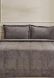 Karaca Home Flufy Çift Kişilik Soft Dream Comfort Set/Uyku Seti Antrasit