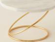  Karaca Home Angelina Mermer Dekoratif Mumluk Gold 19x12 cm