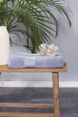 Karaca Home Aquasoft %100 Pamuk Banyo Havlusu 85 cm x 150 cm Mavi 