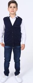 Toontoy Erkek Çocuk Düğmeli Yelek