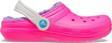 Crocs Classic Lined Clog K Çocuk Terlik - Pembe / Multi