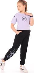Toontoy Kız Çocuk Style Baskılı Eşofman Takım