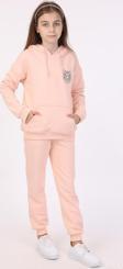 Toontoy Kız Çocuk Nakışlı Eşofman Takım