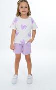 Toontoy Kız Çocuk Baskılı Şortlu Takım