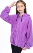 Toontoy Kız Çocuk Peluş Hırka