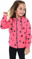 Toontoy Kız Çocuk Baskılı Hırka