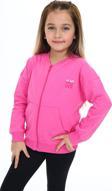 Toontoy Kız Çocuk Baskılı Hırka