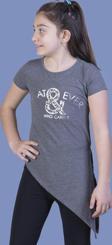 Toontoy Kız Çocuk T-Shirt What Baskı 