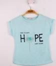 Toontoy Kız Çocuk Hope Baskılı Tişört