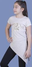 Toontoy Kız Çocuk T-Shirt What Baskı 