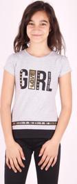 Toontoy Kız Çocuk Baskılı T-Shirt