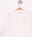 Toontoy Kız Çocuk Yonca Nakışlı Sweatshirt