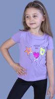 Toontoy Kız Çocuk Beautıful Today Baskılı Pul İşlemeli Tişört