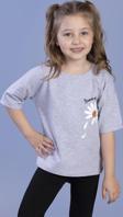 Toontoy Kız Çocuk Papatya Desenli Sweet Girls Baskılı Tişört