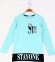 Toontoy Kız Çocuk Stay One Baskılı Tişört
