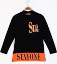 Toontoy Kız Çocuk Stay One Baskılı Tişört