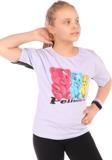 Toontoy Kız Çocuk Baskılı Tişört