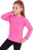Toontoy Kız Çocuk 4lü Ayıcık Baskılı Tişört