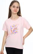 Toontoy Kız Çocuk Baskılı Tişört