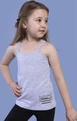 Toontoy Kız Çocuk Taş İşlemeli Atlet