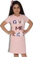 Toontoy Kız Çocuk Gıve Me Pul Nakışlı Elbise
