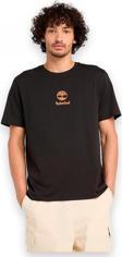 Timberland Tb0A6Wwt Print Stack Logo Sleeve Tee Siyah Erkek T-Shirt